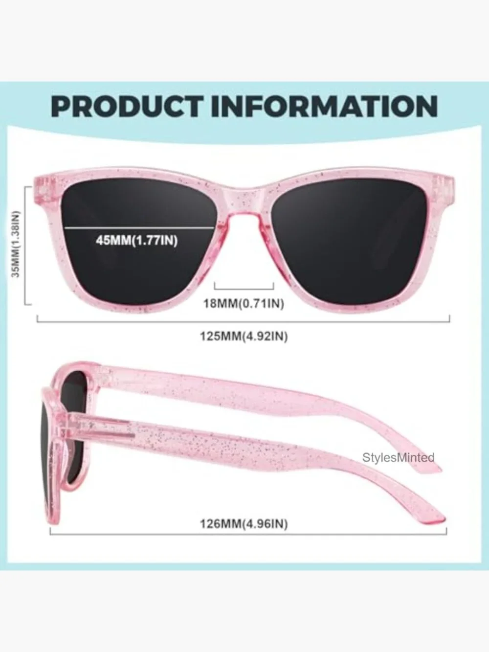 Kids Polarized Sunglasses UV400 Protection for Ages 3-10